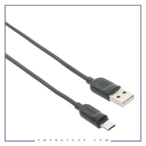 کابل شارژ و انتقال داده تایپ سی رسی 2متر RECCI RAYLINE Type-C DATA CABLE RCT-P200