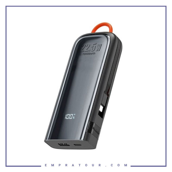 پاوربانک 10000 به همراه کابل لایتنینگ و تایپ‌سی مک‌دودو MCDODO MC-116 22.5W Power Bank