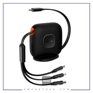 کابل شارژ سریع 3 در 1 بیسوس 1.7متر Baseus 3in1 Fast Charging Cable CAQY000001