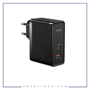 شارژر دیواری بیسوس 100 وات با کابل Baseus GaN5 Pro 100W CCGP090201