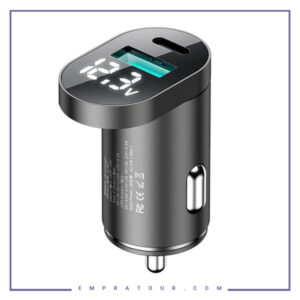 شارژر سریع فندکی جویروم Joyroom 42.5W Intelligent 2-port LED Fast Car Charger C-A17