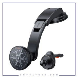 هولدر و شارژر وایرلس و فن خنک کننده مک دودو MCDODO CH-2130 Magnetic Radiator Wireless Car Charger