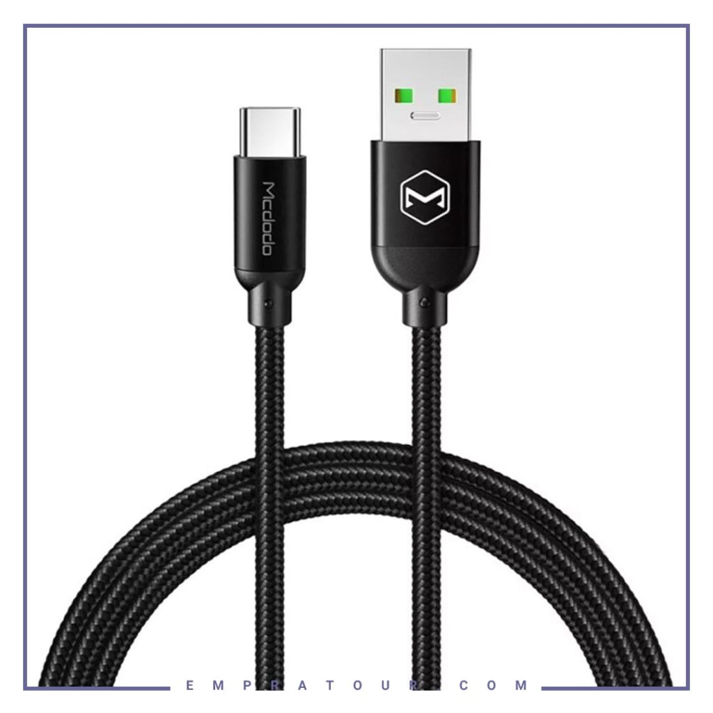 کابل فست شارژ تایپ سی مک دودو MCDODO TYPE-C Super Charge 66W CA-6991