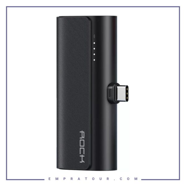 پاوربانک همراه تایپ سی 4800 راک ROCK Type-C PD P81
