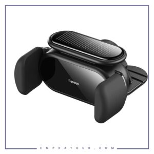 هولدر روداشبوردی بیسوس Baseus Steel Cannon Pro Solar Electric Car Mount SUGP010001