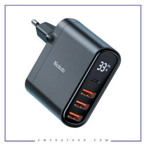 آداپتور چهار پورت چندکاره 33 وات مک دودو Mcdodo 4-PORT OUTPUT DIGITAL DISPLAY CHARGE CH-2250