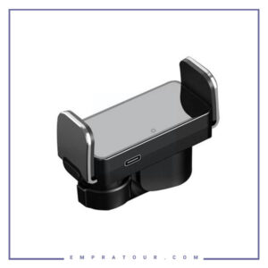 هولدر هوشمند برقی دریچه کولری راک Rock Electric Air Outlet  In-car Hhone Holder RPH0979