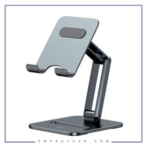 هولدر  تبلت رومیزی بیسوس Baseus Desktop Biaxial Foldable Metal Stand for tablet  LUSZ000113