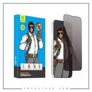 محافظ صفحه نمایش حریم شخصی بولوئو آیفون Blueo HD Anti-Peep Tempered Glass NPB11 12/12 PRO