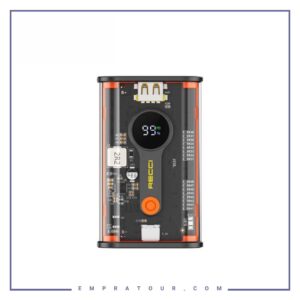 پاور بانک 10000 بدنه شیشه ای رسی مدل RECCE MARS SERIES 1000mAH RPB-P35