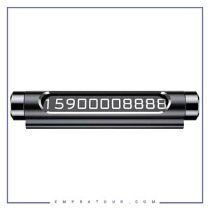 شماره تلفن پارک خودرو بیسوس(دو طرفه) Baseus ALL Metal Card ACNUM-C01