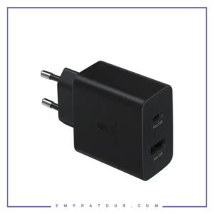 شارژر اصلی سامسونگ 35 وات سوپر فست شارژ 2 پین Samsung EP-TA220 Power Adapter Duo 35W