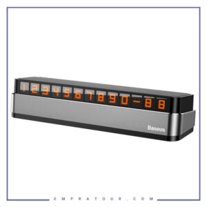 هولدر کارت پارکینگ بیسوس Baseus Moonlight Box Temporary Parking Number Plate ACNUM-B0G