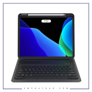 کیس سیلیکونی به همراه کیبورد آیپد پرو 11 بیسوس Baseus Brilliance keyboard case iPad Pro 11 “(2018/2020/2021) / iPad Air 4 / Air 5 10.9” ARJK000013