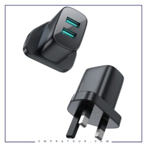 آداپتور شارژ دو پورت جویروم JOYROOM Mini Fast Charger Dual Port L-2A123