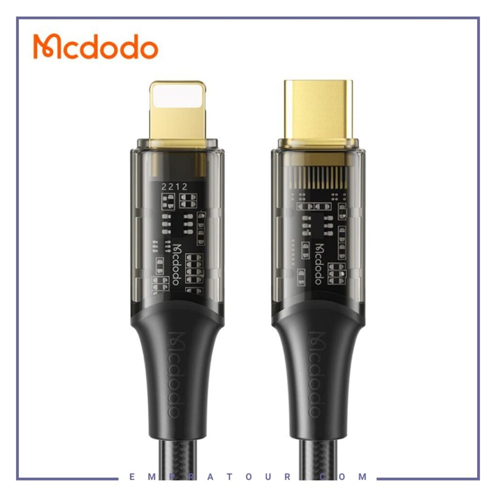کابل تایپ سی به لایتنینگ 1.2 متری مک دودو Mcdodo Type-C To Lightning 36W Data Cable CA-1590
