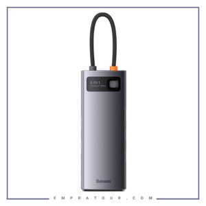 هاب 8 پورت تایپ سی بیسوس Baseus Starjoy 8 Port Type C Hub Adapter WKWG080213