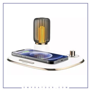 شارژر بی‌سیم و چراغ خواب 15 وات رسی Recci RLS-L11 wireless fast charging