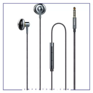 هندزفری سیمی با جک 3.5 میلی‌متری رسی Recci Wired Earphone REP-L25