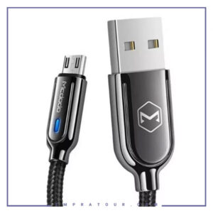 کابل شارژ قطع کن دار میکرو مک دودو Mcdodo Auto Power Off Data Cable CA-6201