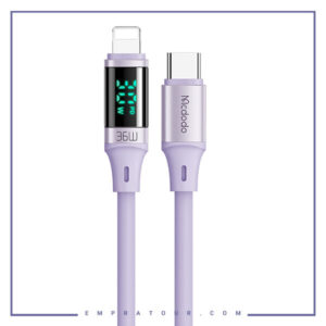 کابل شارژ تایپ سی به لایتنینگ 36 وات مکدودو  MCDODO TYPE-C TO LIGHTNING CA-193
