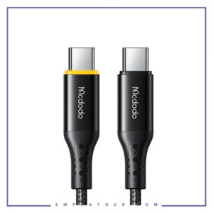 کابل قطع کن دار تایپ سی به تایپ سی 100 وات مک دودو Mcdodo Auto Power Off Type-C tTo Type-C CA-3460