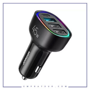 شارژر فندکی 4 پورت 45 وات جویروم Joyroom 4 Port Fast Car Charger JR-CL09