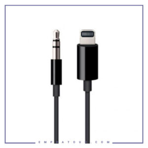 کابل تبدیل لایتنینگ به AUX طول 1 متر کوتتسی Coteetci Lightning To 3.5 Audio Cable CS8855
