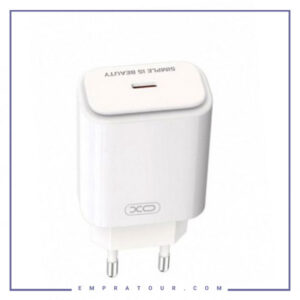 آداپتور شارژ 20 وات همراه با کابل ایکس او XO-L90B(EU) Quick Charger Suit