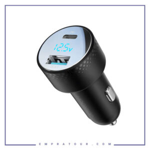 شارژر فندکی دوپورت 53 وات جویروم JOYROOM Digital Display Car Charger JR-CCD01