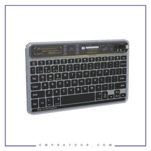 کیبورد بی سیم کریستالی کوتتسی Coteetci Bluetooth Crystal keyboard 84008