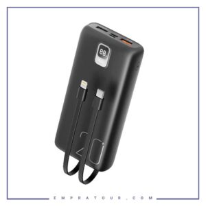 پاور بانک 20000 به همراه کابل POWE BANK 20000mAh XO-PR185