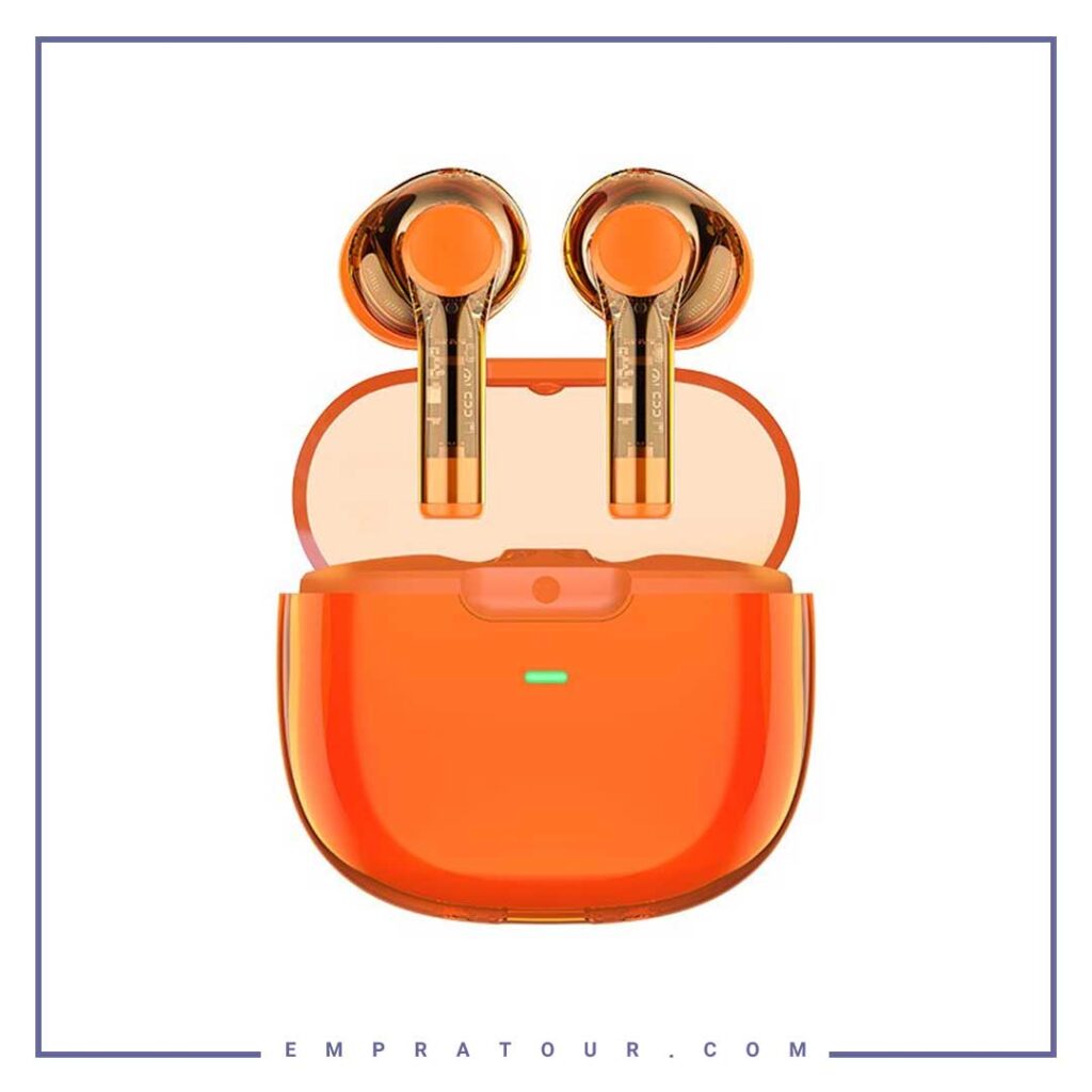 هندزفری بی سیم رسی RECCI REP-W50 Amber Wireless Earbuds
