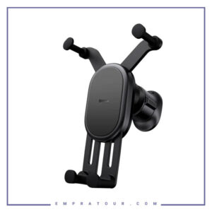 هولدر و شارژر وایرلس 15 وات دریچه کولری بیسوس Baseus SUWX030001