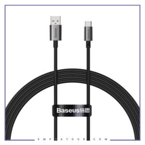کابل شارژ تایپ سی 100وات 25 سانت بیسوس Baseus Data Cable P103201102214