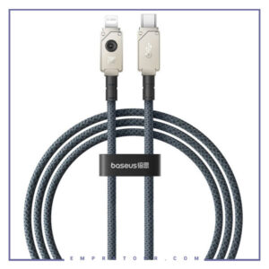 کابل شارژ تایپ سی به لایتنینگ 20 وات 2 متر بیسوس Baseus Aramid Fiber Braiding Type C To Lightning Cable P10355803111