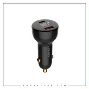 شارژر فندکی 100 وات الدینیو با کابل LDNIO C101