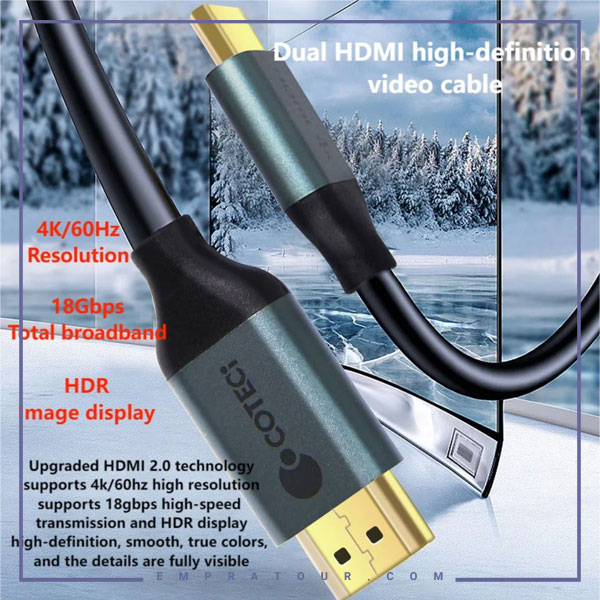 کابل HDMI 4K کوتسی 3 متر 87103