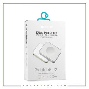 شارژ اپل واچ و ایرپاد کوتسی Coteci Dual Interface for Apple Watch and Airpods Wireless Charger 26005