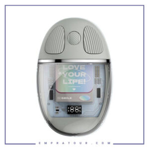 موس بی سیم دوحالته شارژی کوتسی Coteci Magic Crystal Dual Mode Mouse 84011