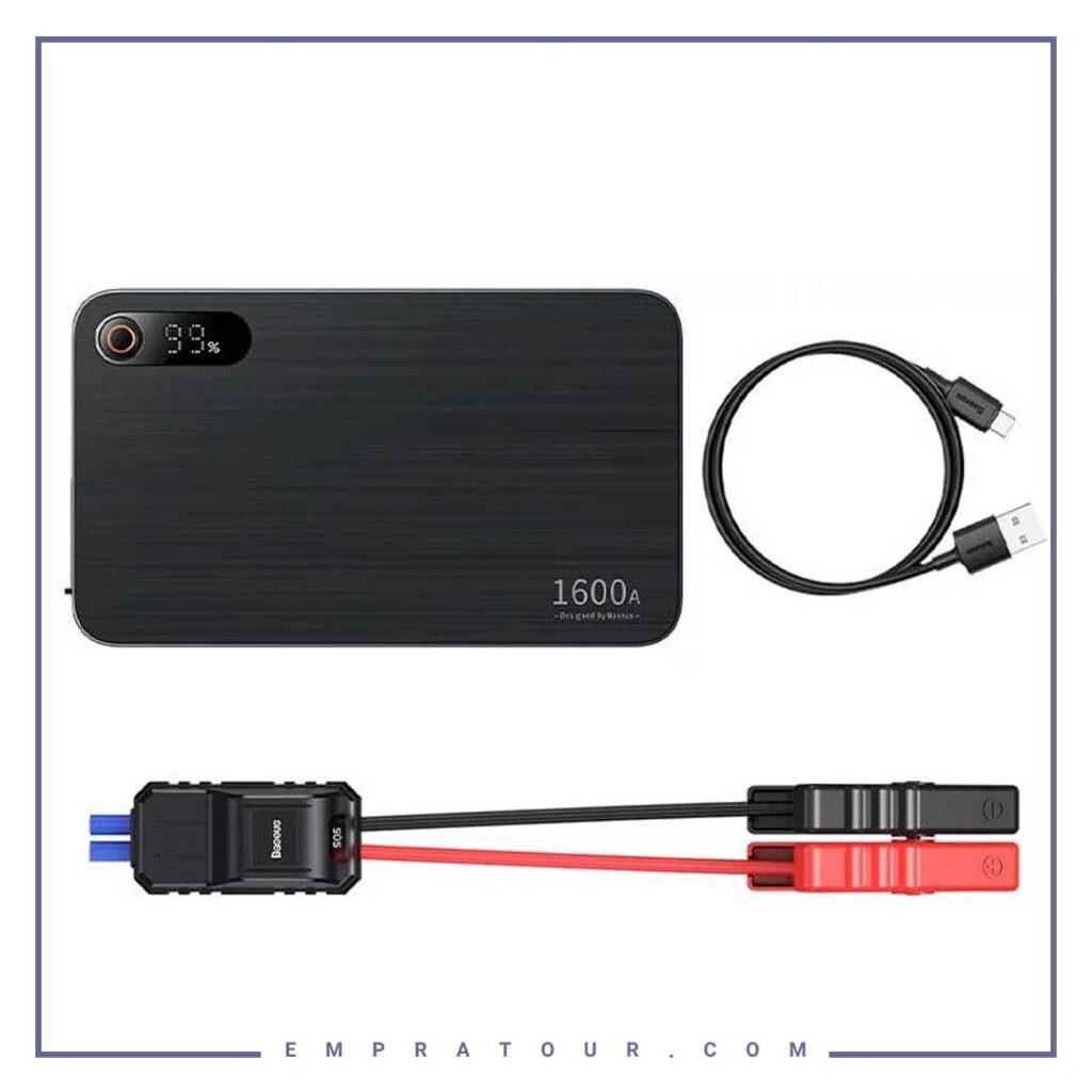 جامپ استارتر 16000 بیسوس Baseus Super Energy Pro+ 1600A Jump Starter BS-CH004-3