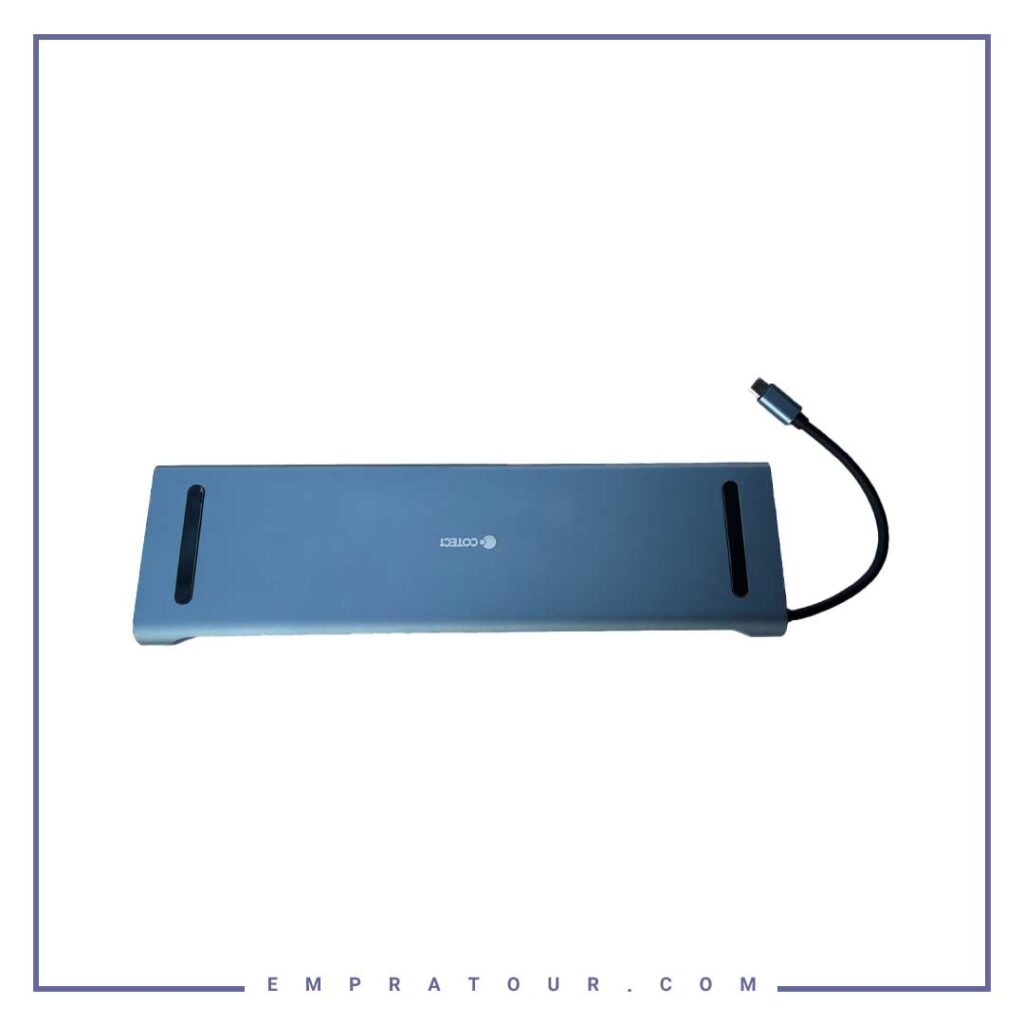هاب 12 پورت تایپ سی کوتسی Coteci Multifunctional Docking Station 16014