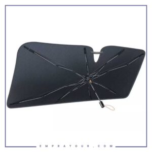 چتر آفتاب گیر شیشه جلو خودرو تک لایه بیسوس Baseus CoolRide Windshield Sun Shade Umbrella Lite CRKX000001