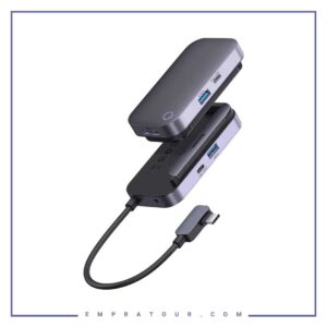 هاب 6 پورت تایپ سی بیسوس مدل Baseus PadJoy 6-Port Type-C HUB Adapter WKWJ000113