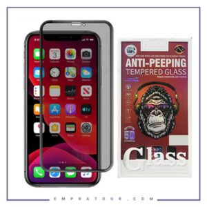 گلس حریم شخصی آیفون Mocoson Full Glue Full Coverage Anti-Peeping Glass Iphone 15 PRO MAX
