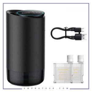 دستگاه خوشبوکننده هوا ماشین بیسوس Baseus Wisdom Car Smart Dual-Port Atomized Aromatherapy Diffuser CNZX050001