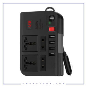 پاور اینورتر فندکی 300 وات ماشین گرین لاین Spark 3 Power Inverter 300W GNSPOW300W