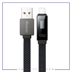 کابل شارژ لایتنینگ 1.2 متر مک دودو Mcdodo LED Rhythm Data Cable CA-497
