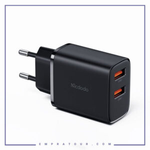 آداپتور شارژ دو پورت 12 وات مک دودو Mcdodo 12W Wall Charger CH-507