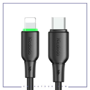 کابل تایپ سی به لایتنینگ 36 وات 1.2 مک ودود Mcdodo PD36W Type-C To Lightning Data Cable CA-476
